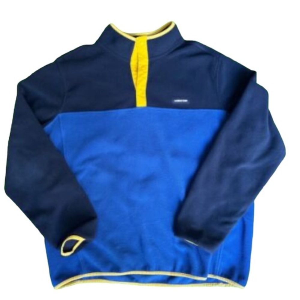 Land’s End Quarter Snap Button Fleece Pullover